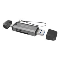 NCZ-2262 lector de tarjeta USB 3.1 Interno Negro, Gris Oscuro