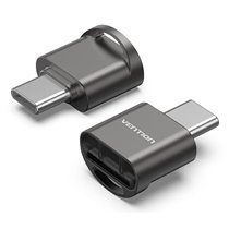 CLMH0 lector de tarjeta USB 2.0 Type-C Gris