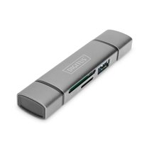 Dual Card Reader Hub USB-C™ / USB 3.0, OTG