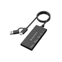 BIAN10B lector de tarjeta USB 3.2 Gen 1 (3.1 Gen 1) Type-A/Type-C Negro