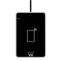 EW1053 lector de tarjeta magnética Negro USB