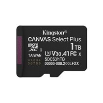 1TB micSDXC Canvas Select Plus Gen3 150R A1 (Adaptador de SD no incluido)