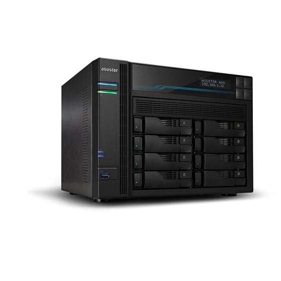 AS6508T NAS Torre Intel Atom® C3538 8 GB DDR4 0 TB ADM Negro