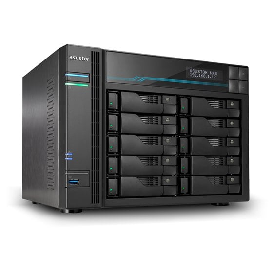 AS7110T servidor de almacenamiento NAS Escritorio Intel® Xeon® 8 GB DDR4 0 TB Negro