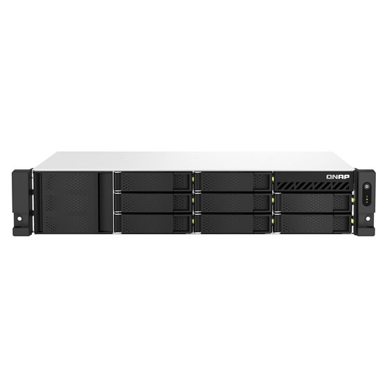 TS-873AeU-RP NAS Bastidor (2U) Ryzen Embedded V1500B 4 GB DDR4 0 TB QuTS hero Negro