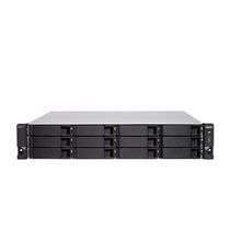 TS-H1886XU-RP-R2 NAS Bastidor (3U) Intel® Xeon® D D-1622 32 GB DDR4 0 TB QuTS hero Negro, Gris