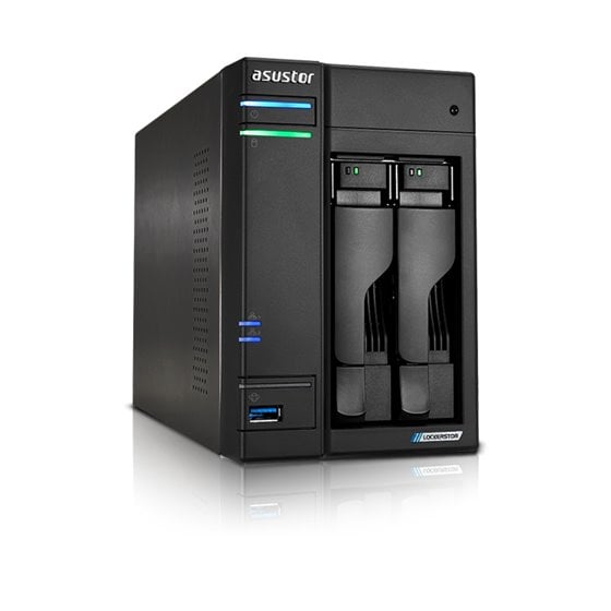 LOCKERSTOR 2 Gen2 (AS6702T) NAS Escritorio Intel® Celeron® N5105 4 GB DDR4 0 TB ADM Negro