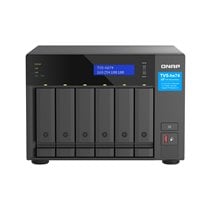 TVS-h674 NAS Torre Intel® Core™ i3 i3-12100 16 GB DDR4 0 TB QuTS hero Negro