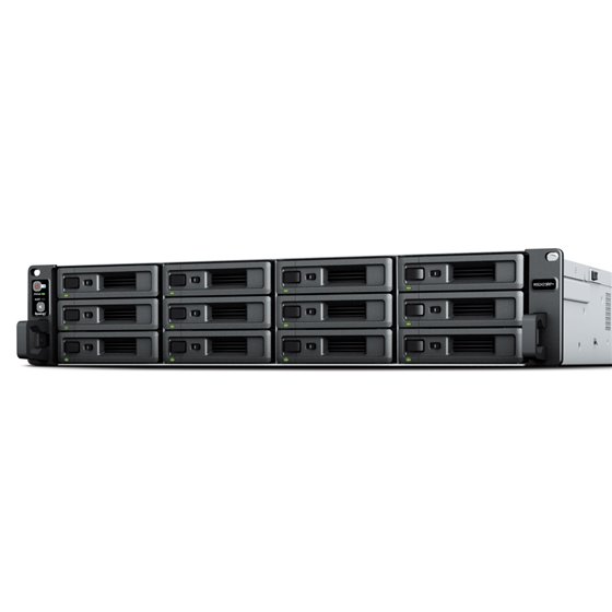 RackStation RS2423RP+ servidor de almacenamiento NAS Bastidor (2U) Ryzen Embedded V1780B 8 GB DDR4 0 TB DiskStation Manager Negr