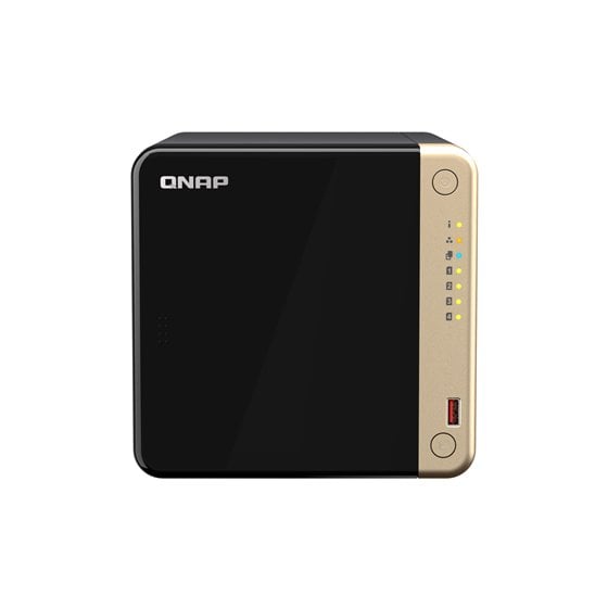 TS-464 NAS Torre Intel® Celeron® N5095 8 GB DDR4 0 TB QNAP QTS Negro