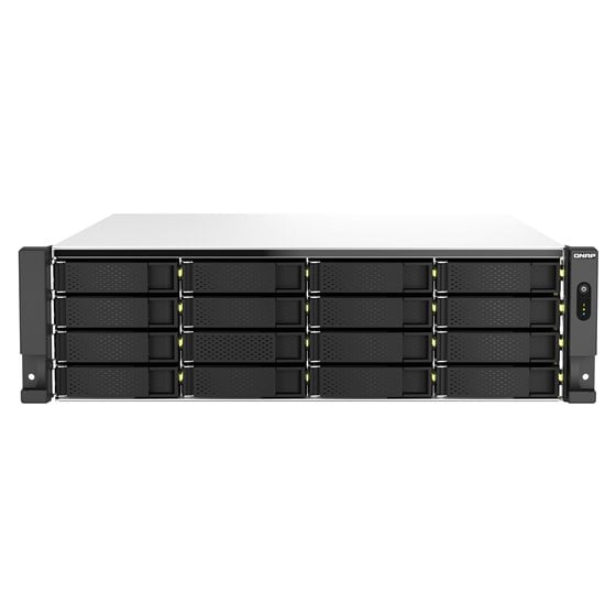 TS-h2287XU-RP NAS Bastidor (3U) Intel Xeon E E-2336 32 GB DDR4 0 TB QuTS hero Negro, Blanco