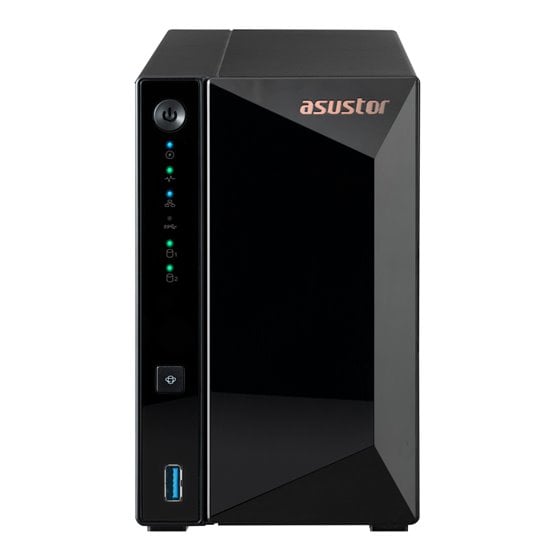 DRIVESTOR 2 Pro Gen2 AS3302T v2 NAS Realtek RTD1619B 2 GB DDR4 ADM Negro