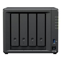 DiskStation DS925+ NAS Ryzen Embedded V1500B 4 GB DDR4 16 TB Unidad de disco duro Negro