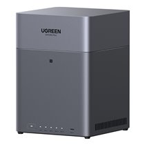 DH4300 Plus NAS Mini Tower 8 GB LPPDDR4X UGOS Pro Gris