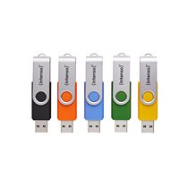 5 x Memoria USB Office Line, 64 GB, USB-A, 3.2 Gen 1x1, colores surtidos