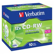 CD-RW 12x 700 MB 10 pieza(s)