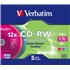 CD-RW Colour 12x 700 MB 5 pieza(s)