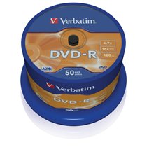 DVD-R Matt Silver 4,7 GB 50 pieza(s)