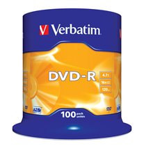 DVD-R Matt Silver 4,7 GB 100 pieza(s)