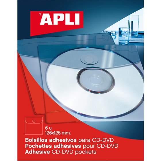 02585 estuche para medios de almacenamiento Transparente
