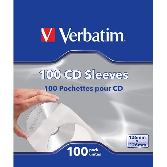Fundas de CD (papel), paq 100