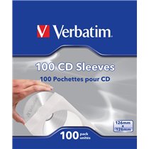 Fundas de CD (papel), paq 100