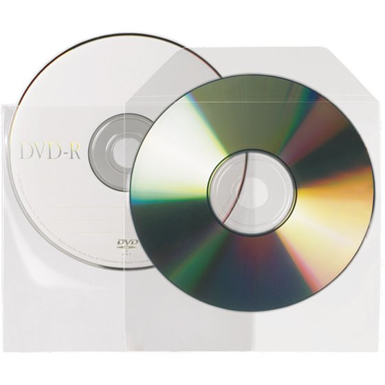 10295 funda para discos ópticos 1 discos Transparente