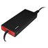 APPUA90SLIM adaptador e inversor de corriente Universal 90 W Negro, Rojo