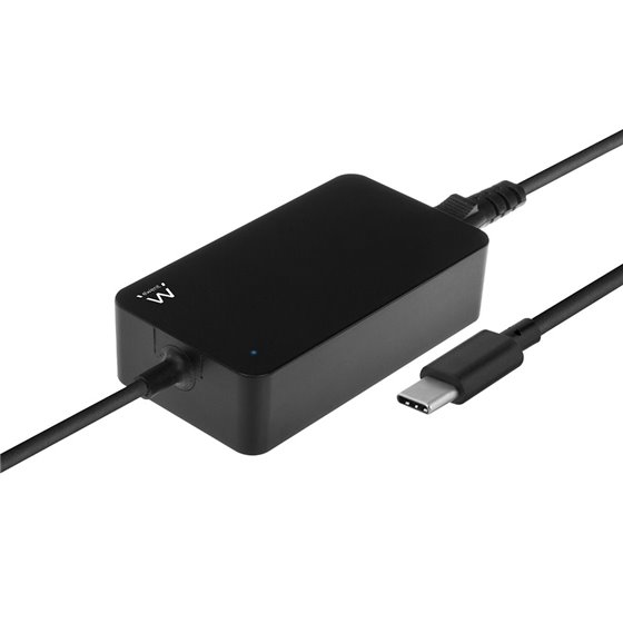EW3981 adaptador e inversor de corriente Interior 45 W Negro