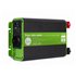 EG-PWC-PS500-01 adaptador e inversor de corriente Auto 500 W Negro, Verde