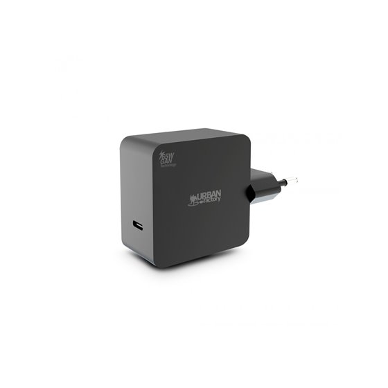 GPS65UF adaptador e inversor de corriente Interior 65 W Negro