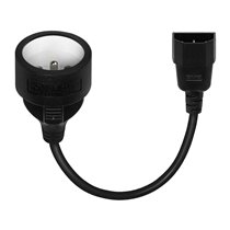 SAVKABELCL-180 adaptador e inversor de corriente Interior / exterior Negro