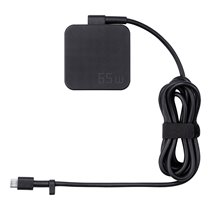 AC65-00 65W USB adaptador e inversor de corriente Interior Negro