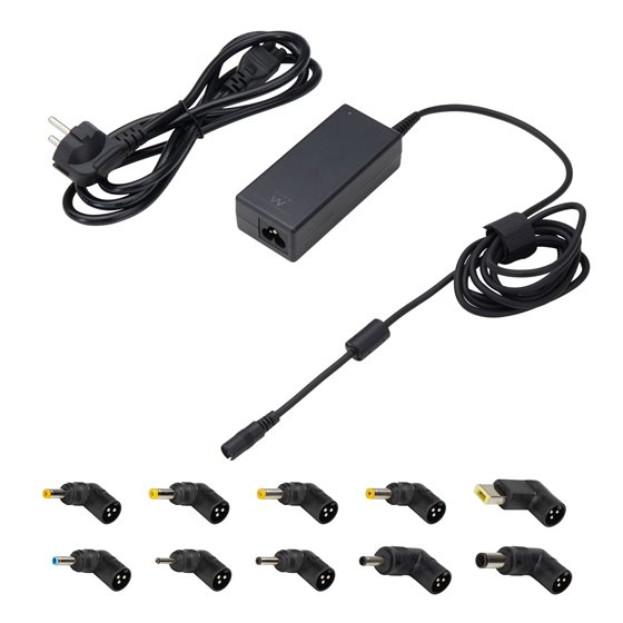 EW3968 adaptador e inversor de corriente Interior 655 W Negro
