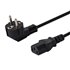 SAVKABELCL-182 adaptador e inversor de corriente Negro