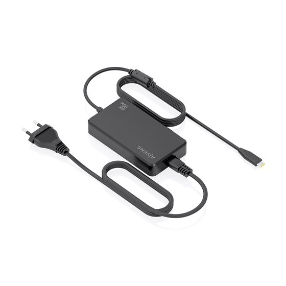 Cargador De Sobremesa GaN 90W PD3.0 1xUSB-C 1.8m, Negro