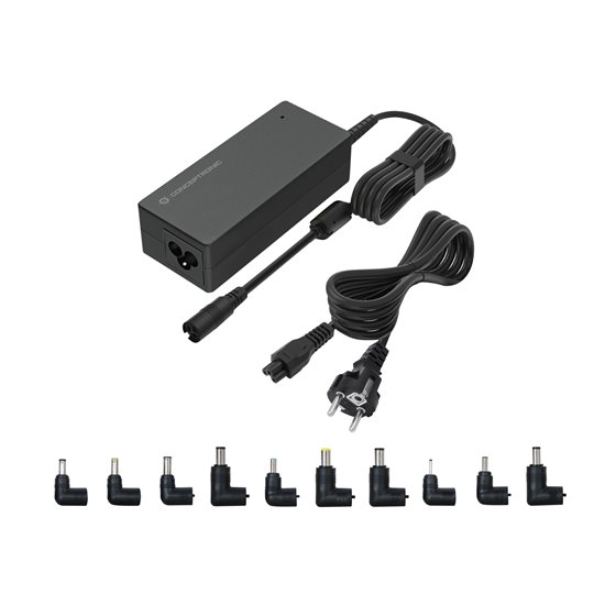 OZUL08B10 adaptador e inversor de corriente Interior 90 W Negro