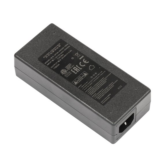 48V2A96W adaptador e inversor de corriente Interior 96 W Negro