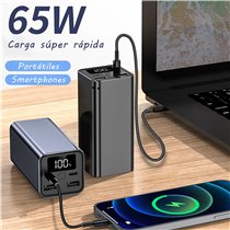 Batería externa para portátiles 65W POWER DELIVERY 20.000mAh