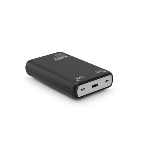 Bigee Power Polímero 20000 mAh Negro, Gris