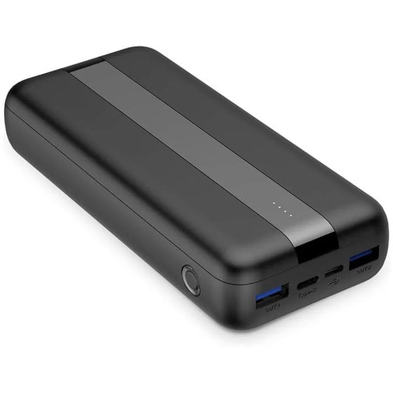 LCBA20000U02 batería externa Polímero de litio 20000 mAh Negro