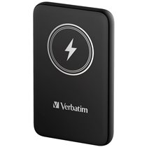 Charge 'n' Go Polímero de litio 10000 mAh Cargador inalámbrico Negro