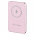 Charge 'n' Go Polímero de litio 10000 mAh Cargador inalámbrico Rosa