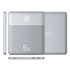 Blade2 Polímero de litio 12000 mAh Plata