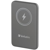Charge 'n' Go Polímero de litio 10000 mAh Cargador inalámbrico Gris