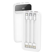 8434847069630 batería externa Polímero de litio 10000 mAh Blanco