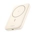 25208 batería externa 10000 mAh Cargador inalámbrico Beige