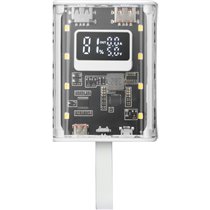 MPK-10K, Power Bank Compacta 22.5W, Carga Rápida QC3.0 & PD3.0 10000mAh, Monitorización Inteligente de Batería con Carga Múltipl