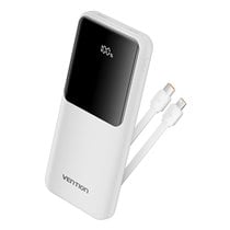 FHOW0 batería externa 10000 mAh Blanco