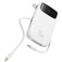 QPow2 Polímero de litio 10000 mAh Blanco